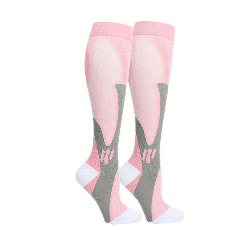 [Hometech] Breathable Compression Socks for Women, Running and Sports Recovery Support