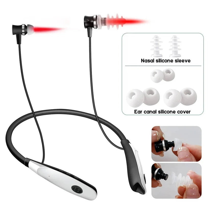 [Hometech] Rechargeable 650nm Red Light Device with Dual Ear and Nasal Probes