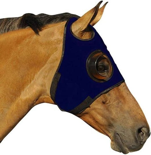 [Hometech] Horse Blinders with Adjustable Leather Straps