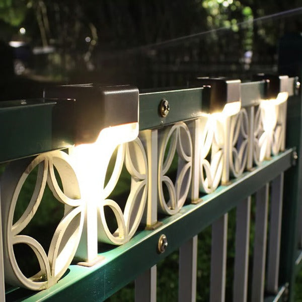 [Hometech] Outdoor Solar Powered Deck Lights, Set of 4