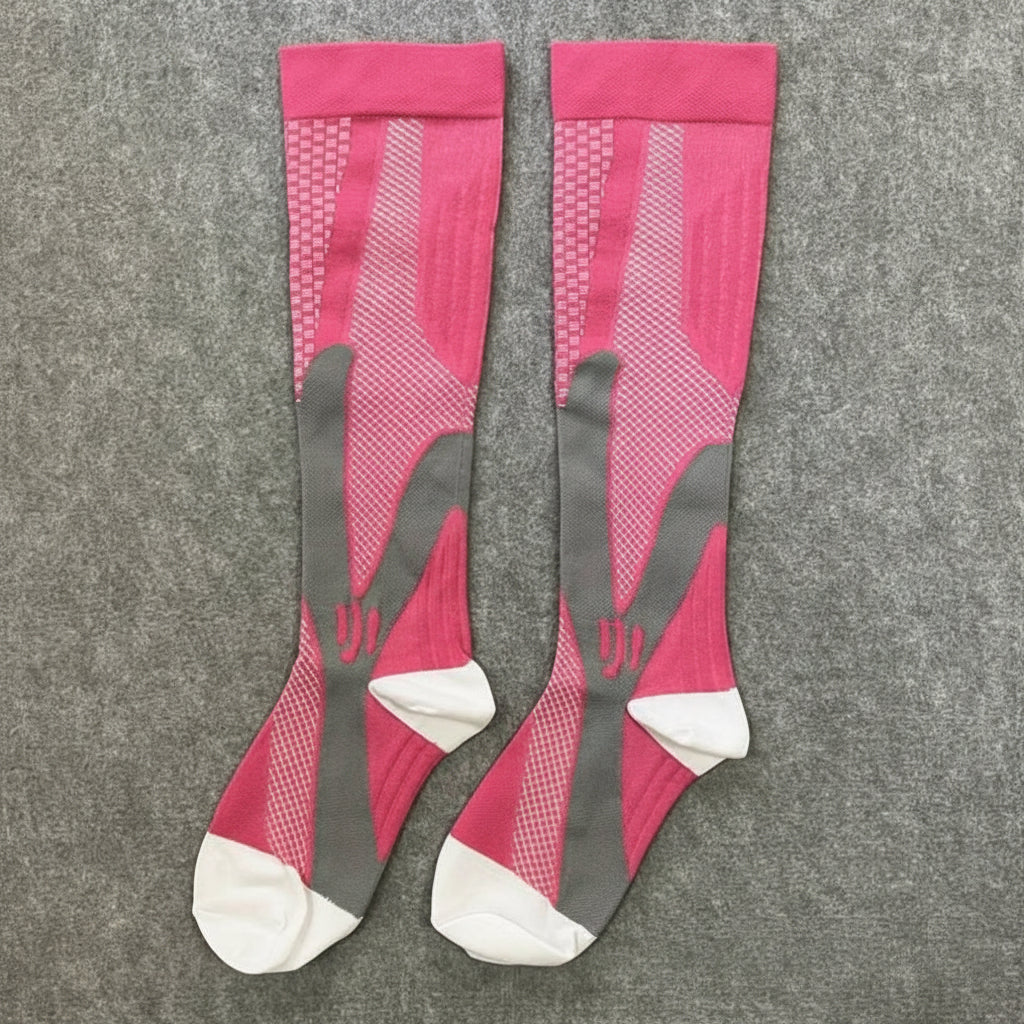 [Hometech] Breathable Compression Socks for Women, Running and Sports Recovery Support