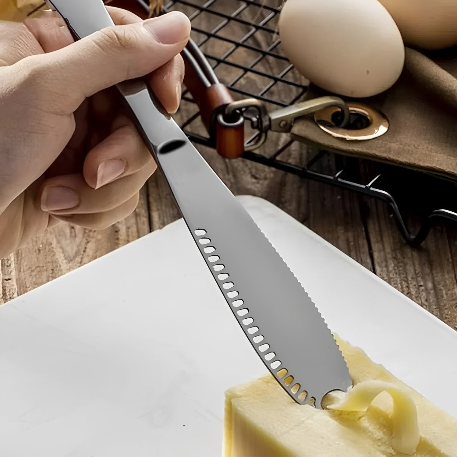 [Hometech] Stainless Steel Butter and Cheese Tool Set