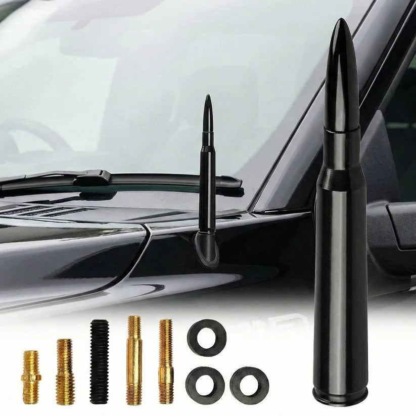 [Hometech] Car Radio Antenna Replacement with Rubber Seals and Adapters, 8 Thread Adapters