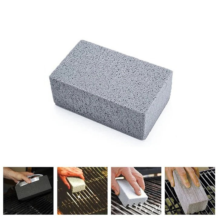 [Hometech] BBQ Grill Cleaning Bricks Pumice Stone Scrubber, Set of 5