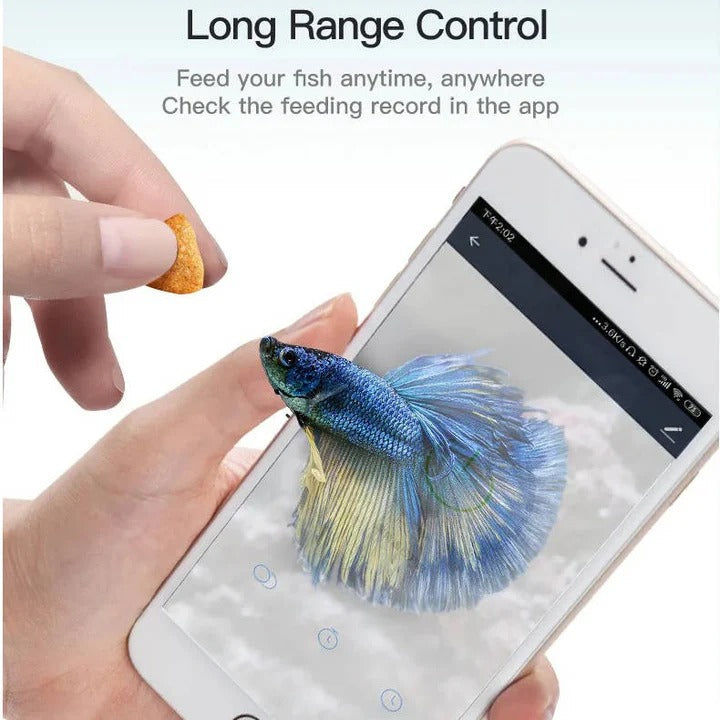 [Hometech] Automatic Fish Feeder with Remote Scheduling