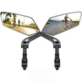 [Hometech] 2 Pack Bicycle Handlebar Mirrors, 360 Degree Swivel Rotation