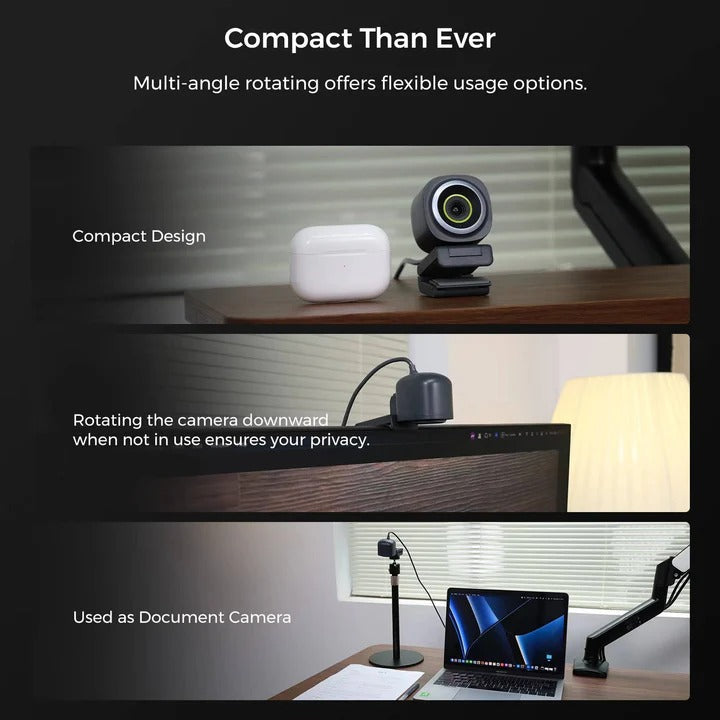 [Hometech] Webcam with Adjustable Video Settings and USB Connection