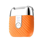 [Hometech] USB Rechargeable Electric Foot File with 3 Interchangeable Grinding Heads, Dual Speed and LED Light