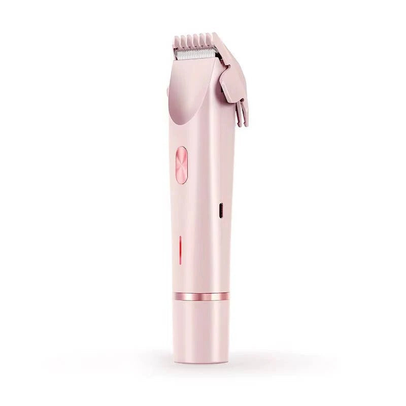 [Hometech] Women’s Dual Head Body Trimmer with IPX7 Waterproof  Rechargeable Design