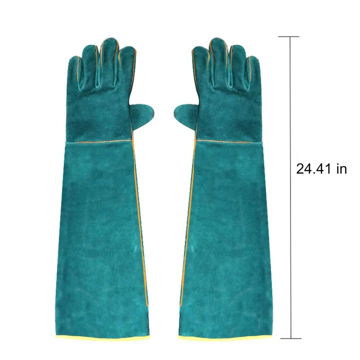 [Hometech] Protective Gloves with Bite Resistant Material for Animal Handling