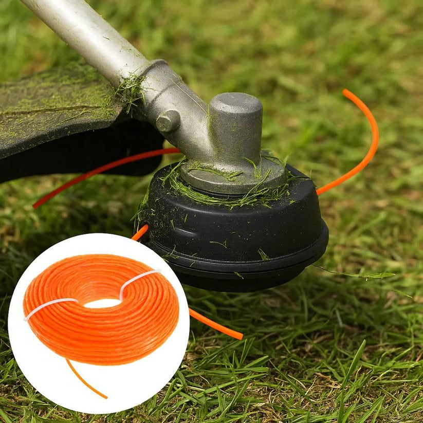 [Hometech] High Durability Twisted Nylon Trimmer Line for Garden and Lawn Maintenance