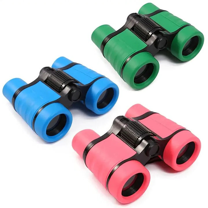 [Hometech] Shockproof Kids Binoculars with 8x Zoom for Outdoor Exploration