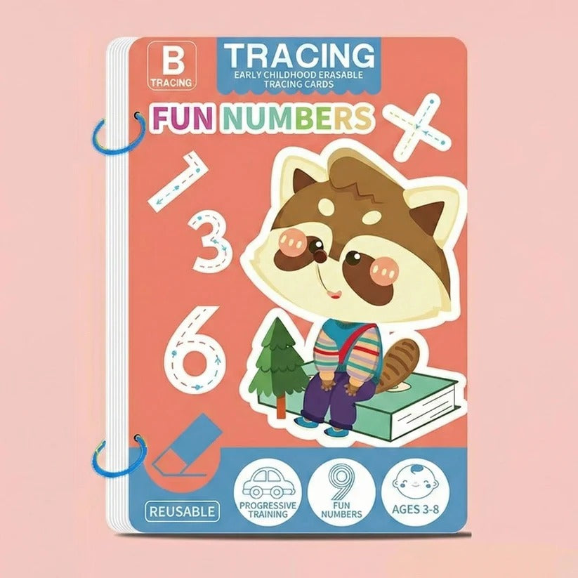 [Hometech] Reusable Early Learning Handwriting Practice Book for Toddlers