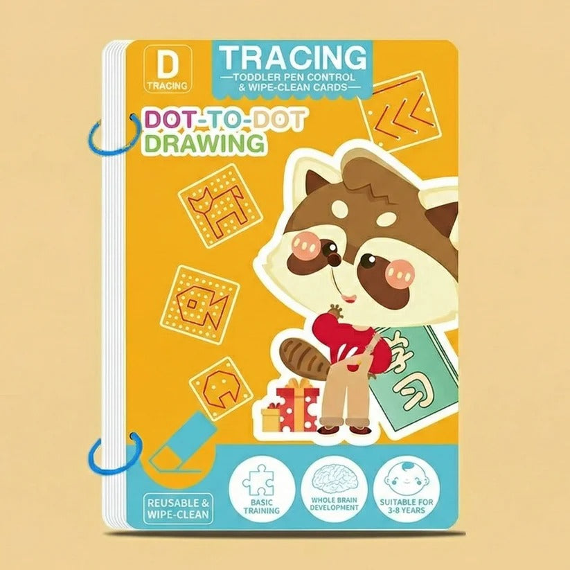 [Hometech] Reusable Early Learning Handwriting Practice Book for Toddlers