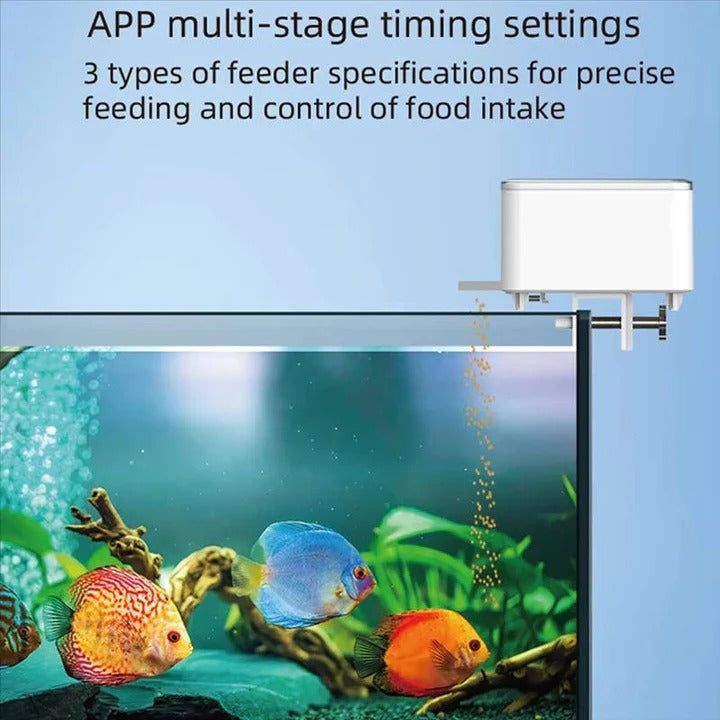 [Hometech] Automatic Fish Feeder with Remote Scheduling
