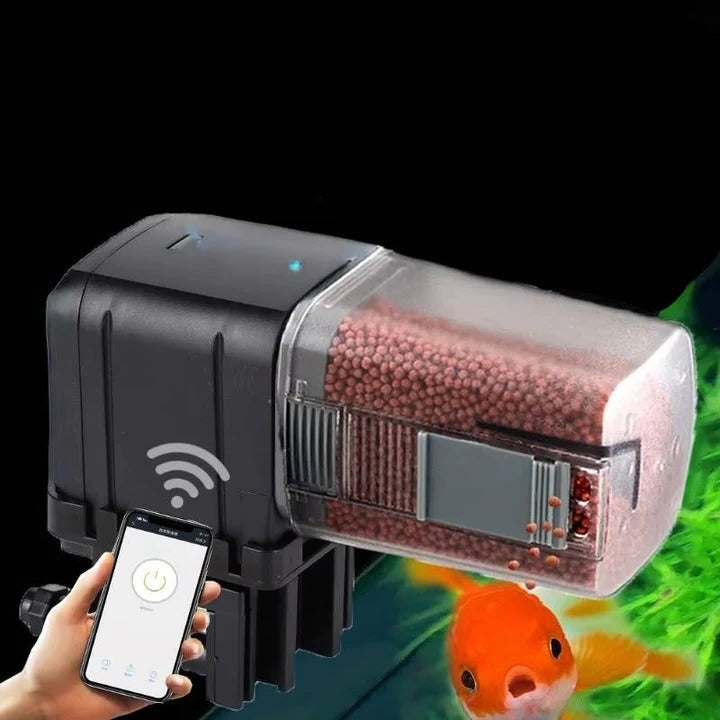[Hometech] Automatic Fish Feeder with Remote Scheduling