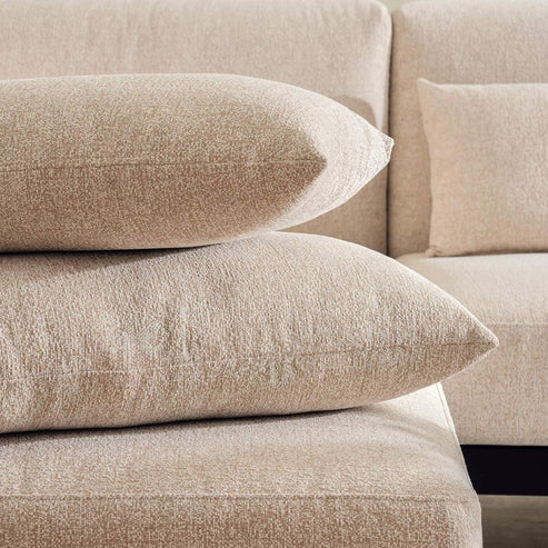 [Hometech] Solvara Luxe 8-Seater Outdoor Corner Sofa Set, Beige