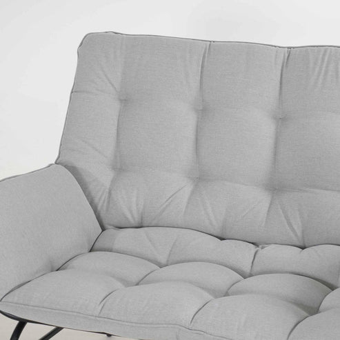 [Hometech] Sorella 4-Seater Outdoor Sofa Set in Grey with Coffee Table & End Table