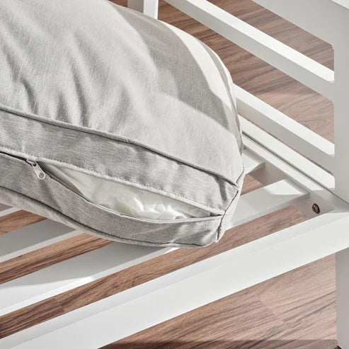 [Hometech] Valencia 5-Seater Outdoor Sofa Set with Bench and Lifting Table in Beige and White