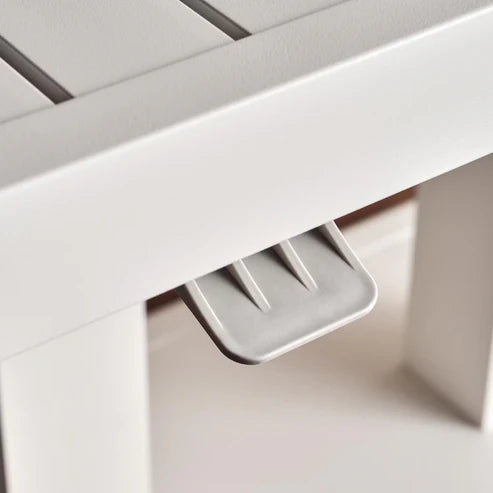 [Hometech] Valencia 5-Seater Outdoor Sofa Set with Bench and Lifting Table in Beige and White